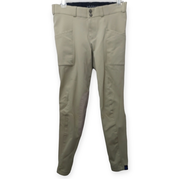 Irideon Equestrian Riding Pants Women's Size 28 Tan Horseback - Picture 1 of 11